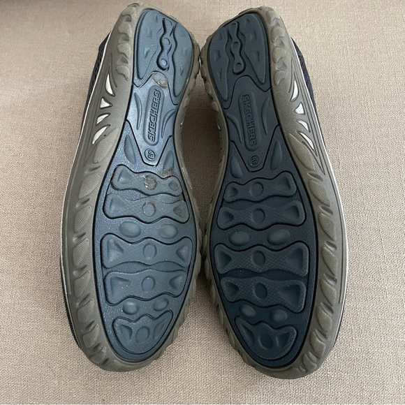 Skechers Relaxed Fit Reggae Fest Willows Vibe Navy Blue Sneakers Women’s Size 9 - Picture 5 of 9